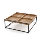 COFFEE TABLE FREGATA, HONEY WALNUT / BLACK order