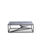 COFFEE TABLE INFINITY 2, GRAY MARBLE / BLACK order