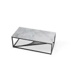 COFFEE TABLE INFINITY 2, GRAY MARBLE / BLACK order