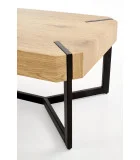 LAVIDA COFFEE TABLE, GOLDEN OAK / BLACK order