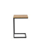 NISA SIDE TABLE, BLACK FRAME, TABLE TOP - GOLDEN OAK order