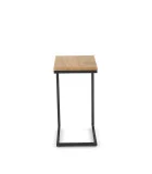 NISA SIDE TABLE, BLACK FRAME, TABLE TOP - GOLDEN OAK order