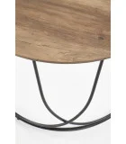 COFFEE TABLE NUBIRA, FRAME - BLACK, TOP - NUT order