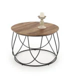 COFFEE TABLE NUBIRA, FRAME - BLACK, TOP - NUT order