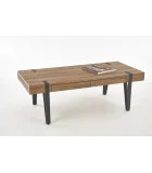 TULUZA COFFEE TABLE, HONEY WALNUT / BLACK order