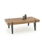 TULUZA COFFEE TABLE, HONEY WALNUT / BLACK order