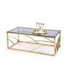 UNIVERSE COFFEE TABLE, FRAME - GOLD, GLASS - SMOKE order