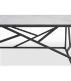 COFFEE TABLE UNIVERSE 2, GRAY MARBLE / BLACK order