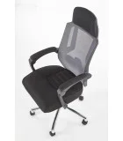 FREEMAN OFFICE CHAIR WITH FOOTREST, BLACK / GRAY order