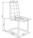 СТУЛ K 147, БЕЛЫЙ заказать