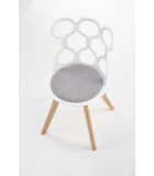 CHAIR K 308, WHITE / GRAY order