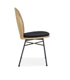 CHAIR K 472, NATURAL / BLACK order