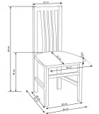 PAWEL CHAIR, SONOMA OAK order