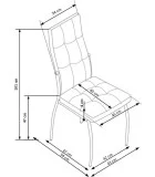 CHAIR K 209, GRAY order