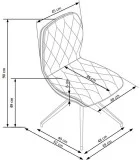 CHAIR K 237, GREY order