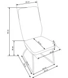 СТУЛ K 300, СЕРЫЙ / ЧЕРНЫЙ заказать