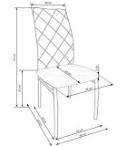 CHAIR K 309, LIGHT GRAY order