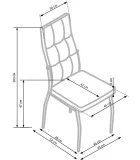 CHAIR K 334, GRAY order