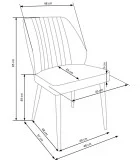 CHAIR K 432, GREY order