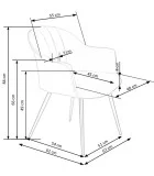 СТУЛ K 468, ТЕМНО-ЗЕЛЕНЫЙ заказать