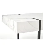 COFFEE TABLE BLANCA, TOP - WHITE MARMUR, FRAME - BLACK order