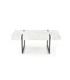 COFFEE TABLE BLANCA, TOP - WHITE MARMUR, FRAME - BLACK order