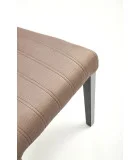 CHAIR DIEGO 2, LIGHT BROWN / BLACK order