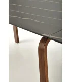 FOLDING TABLE LOZANO, BLACK MARMUR / WALNUT order