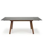 FOLDING TABLE LOZANO, BLACK MARMUR / WALNUT order