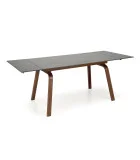 FOLDING TABLE LOZANO, BLACK MARMUR / WALNUT order