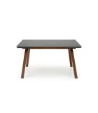 FOLDING TABLE LOZANO, BLACK MARMUR / WALNUT order