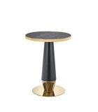 ROUND TABLE MOLINA, BLACK MARMUR / BLACK / GOLD order