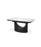 SLIDING TABLE OSMAN, WHITE MARMUR / BLACK order