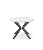 SLIDING TABLE PERONI, WHITE MARBLE - BLACK order