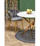 ROUND TABLE RAYMOND 2, TOP - WHITE MARBLE, LEGS - GOLD order