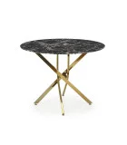 ROUND TABLE RAYMOND 2, TOP - BLACK MARBLE, LEGS - GOLD order