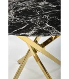 ROUND TABLE RAYMOND 2, TOP - BLACK MARBLE, LEGS - GOLD order