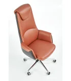 OFFICE CHAIR CALVANO, DARK BROWN / LIGHT BROWN order