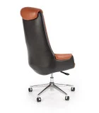 OFFICE CHAIR CALVANO, DARK BROWN / LIGHT BROWN order