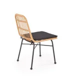 CHAIR K 401, BLACK / NATURAL order