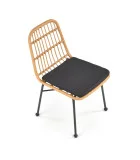 CHAIR K 401, BLACK / NATURAL order