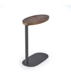 SIDE TABLE DELPHI, WALNUT / BLACK order