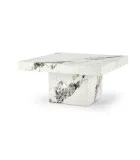 MONOLIT COFFEE TABLE, WHITE MARBLE order