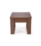 NEA KWADRAT COFFEE TABLE, DARK WALNUT order