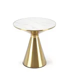 TRIBECA COFFEE TABLE, WHITE MARBLE / GOLD order