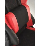 DRAKE CHAIR, BLACK AND RED order