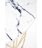 COFFEE TABLE HARISSA G, TOP - WHITE MARBLE, FRAME - GOLD order