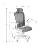 OFFICE CHAIR GOLIAT, BLACK order