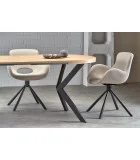 SLIDING TABLE PERONI, GOLDEN OAK - BLACK order