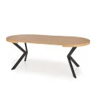 SLIDING TABLE PERONI, GOLDEN OAK - BLACK order